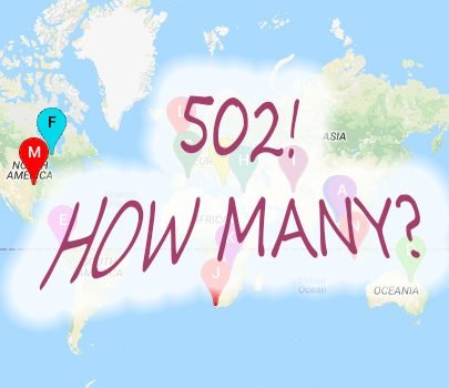 502 Social Circus Groups around the World possibly HOW-MANY?